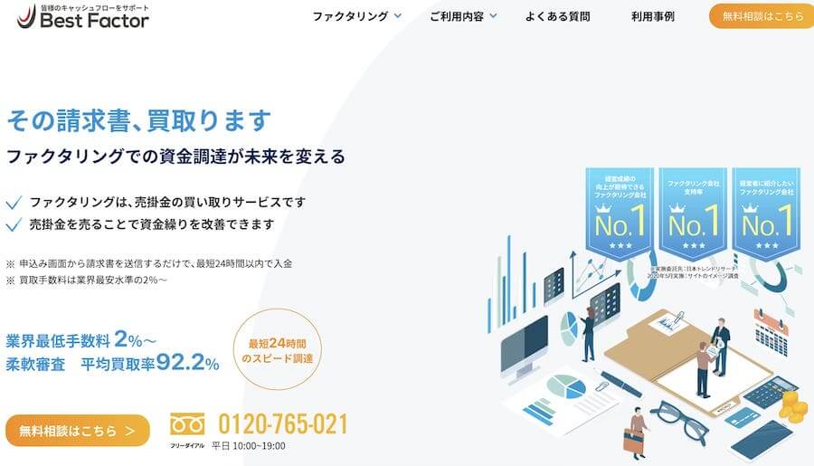 ベストファクター TOPページ